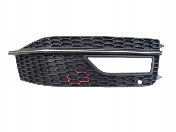 grid of a bumper right front AUDI A4 B8 S-LINE LIFT 8K0807682M