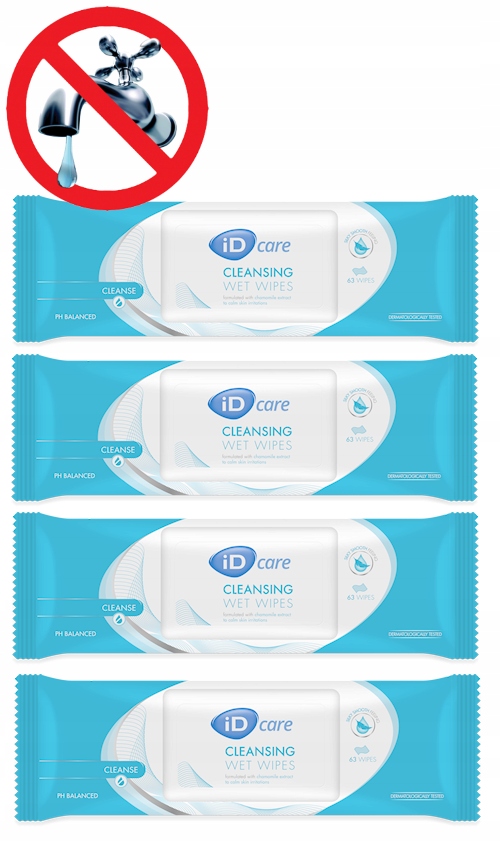 

Wilgotne Chusteczki Oczyszczające 252 szt. iDcare