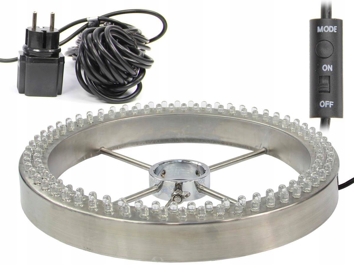 Ring świetlny RGB 120x LED 12V oświetlenie do pomp fontann Garden HOBBY