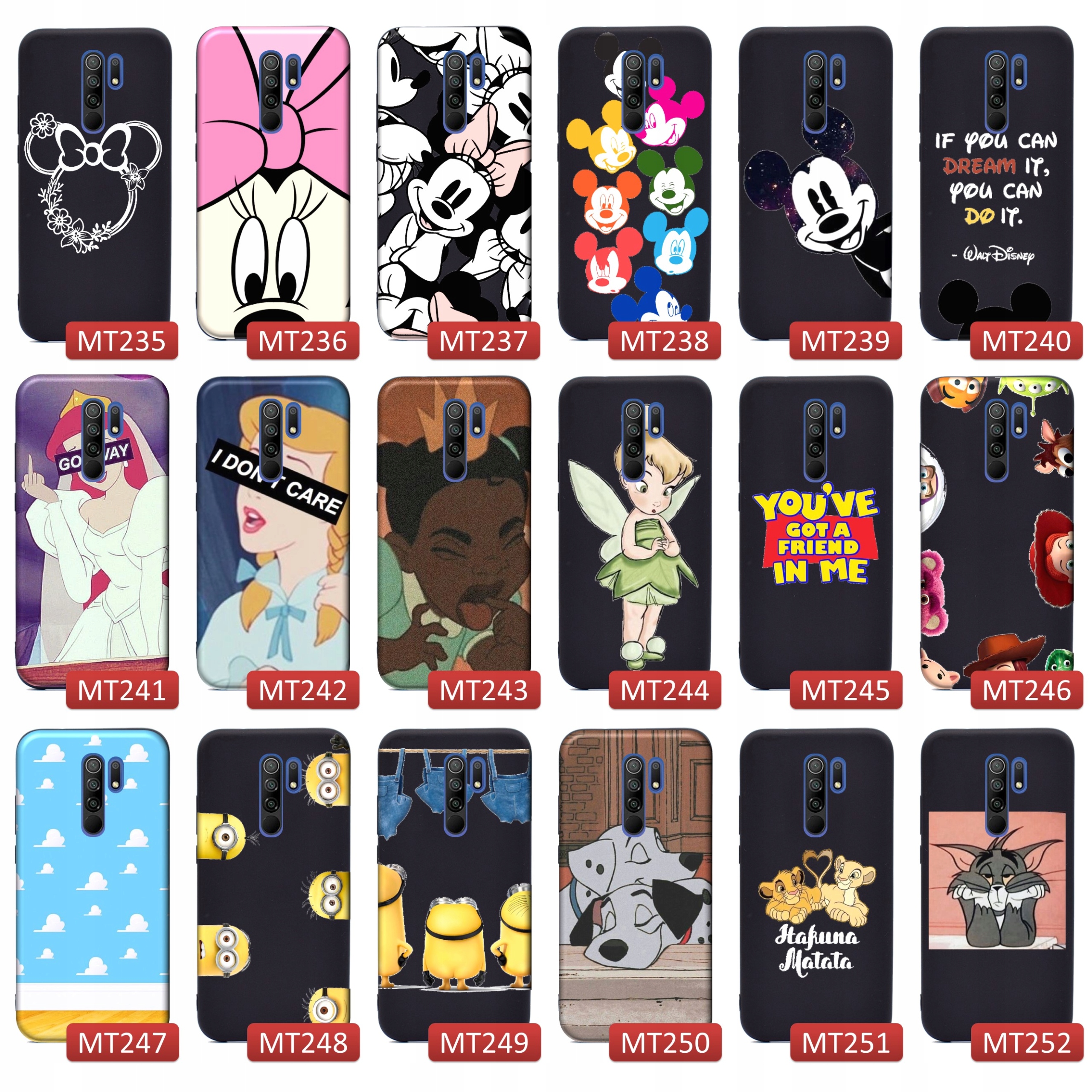 Etui matt case do Xiaomi Redmi 9 Modne Wzory EAN (GTIN) 5903816932976