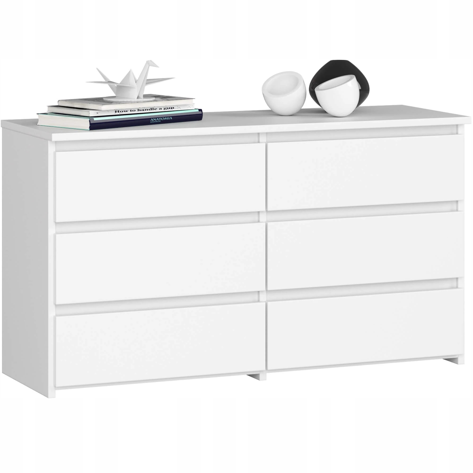 Komoda CL100 6SZ Pk Biała