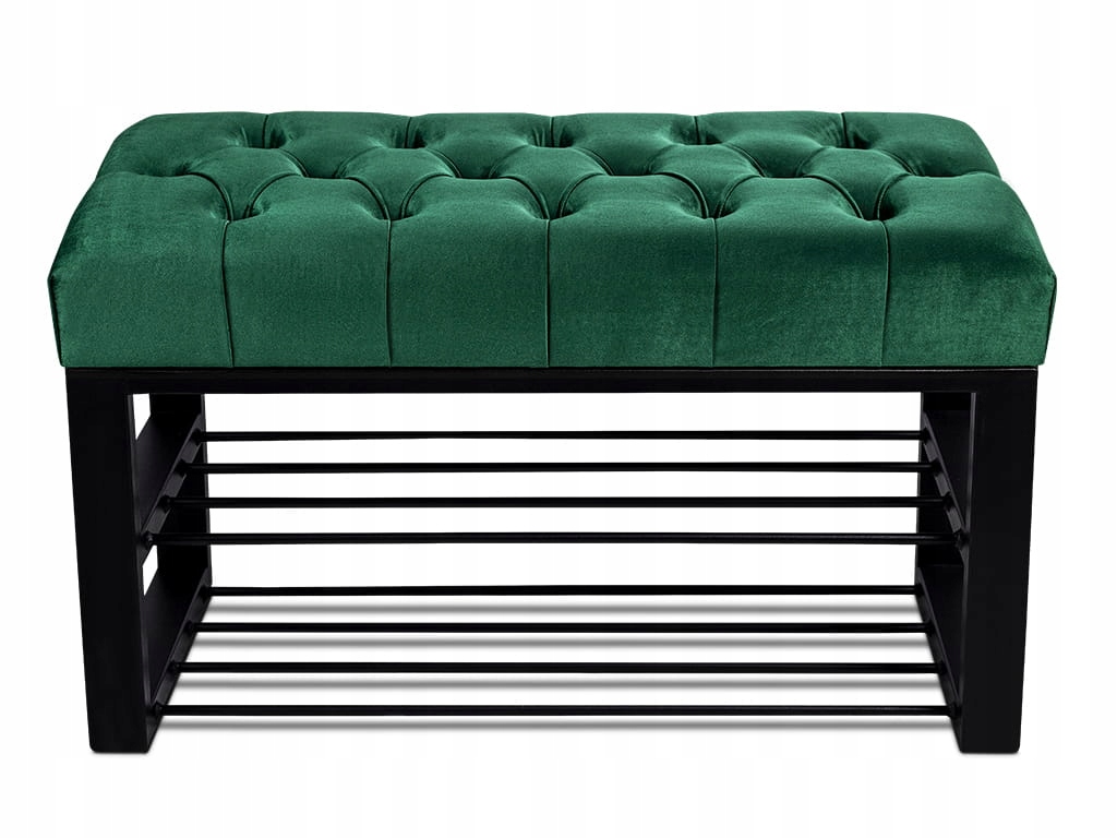 Ławka Industrialna Pikowana Przedpokój loft 120 cm Kod producenta 0024-901B3