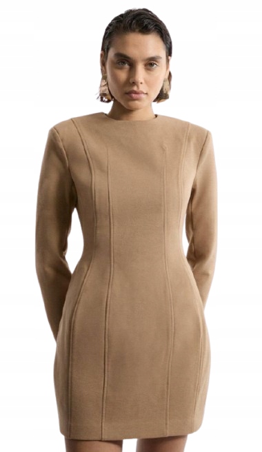 Karen Millen Petite Šaty S Dlouhým Rukávem S B1G