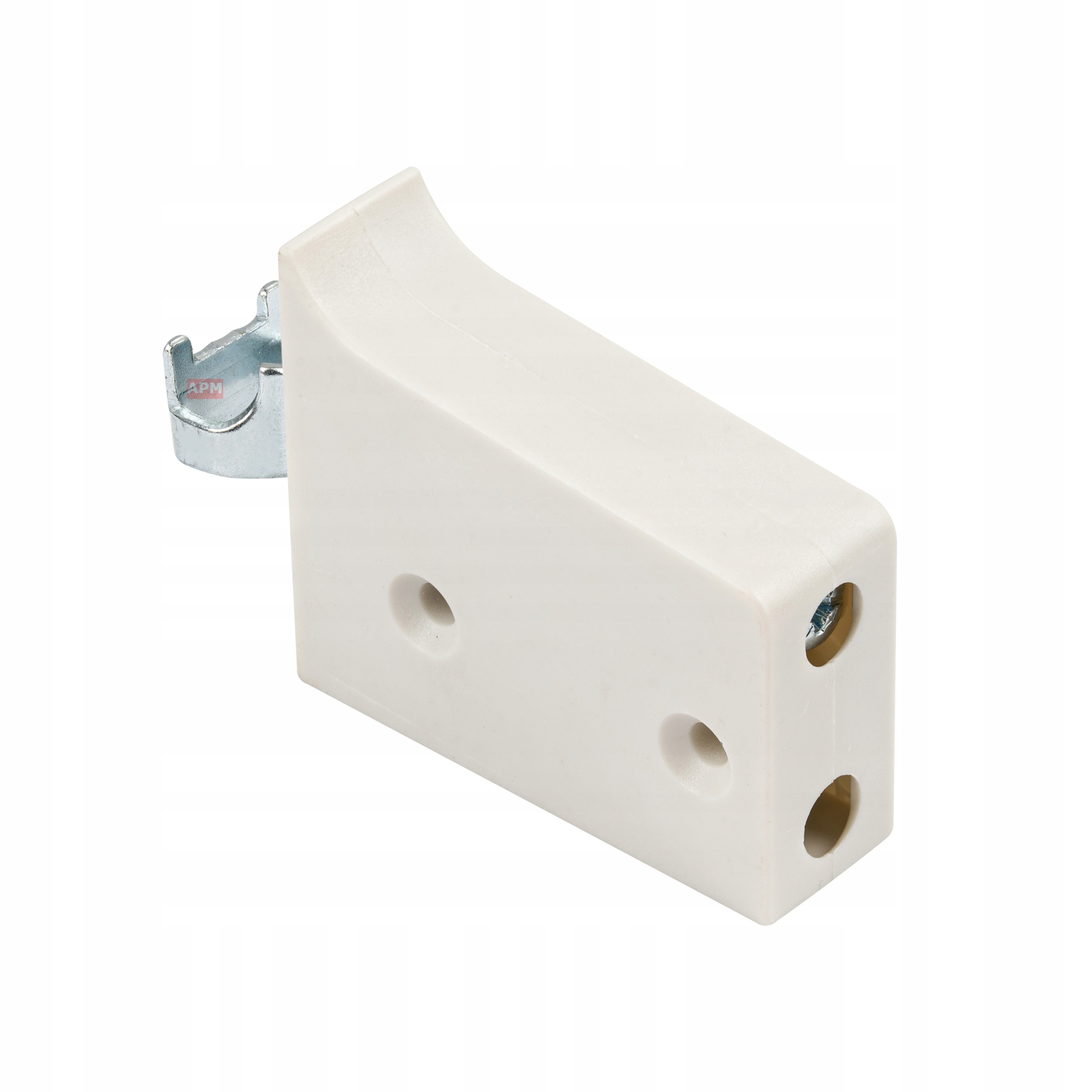 ZAWIESZKA MEBLOWA REGULOWANA DO SZAFEK BIAŁA 1KPL. Wysokość 48 mm