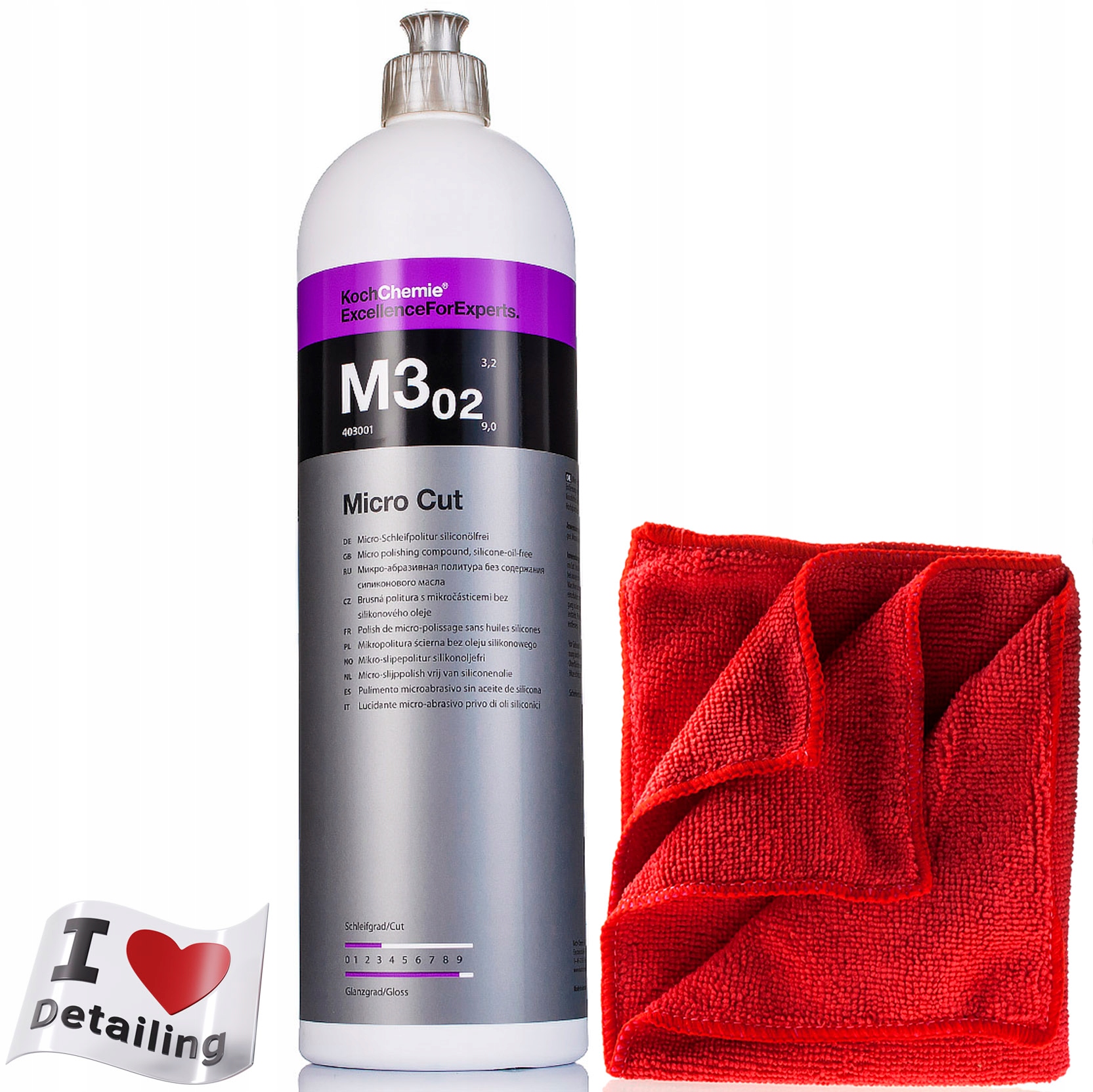 Koch Chemie M3.02 Micro Cut leštiaca pasta 1L