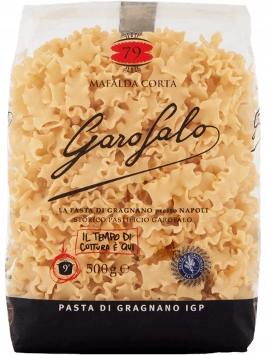 Levně 6X Garofalo Pasta DI Semola Mafalda Corta 500 Gr italský těstoviny