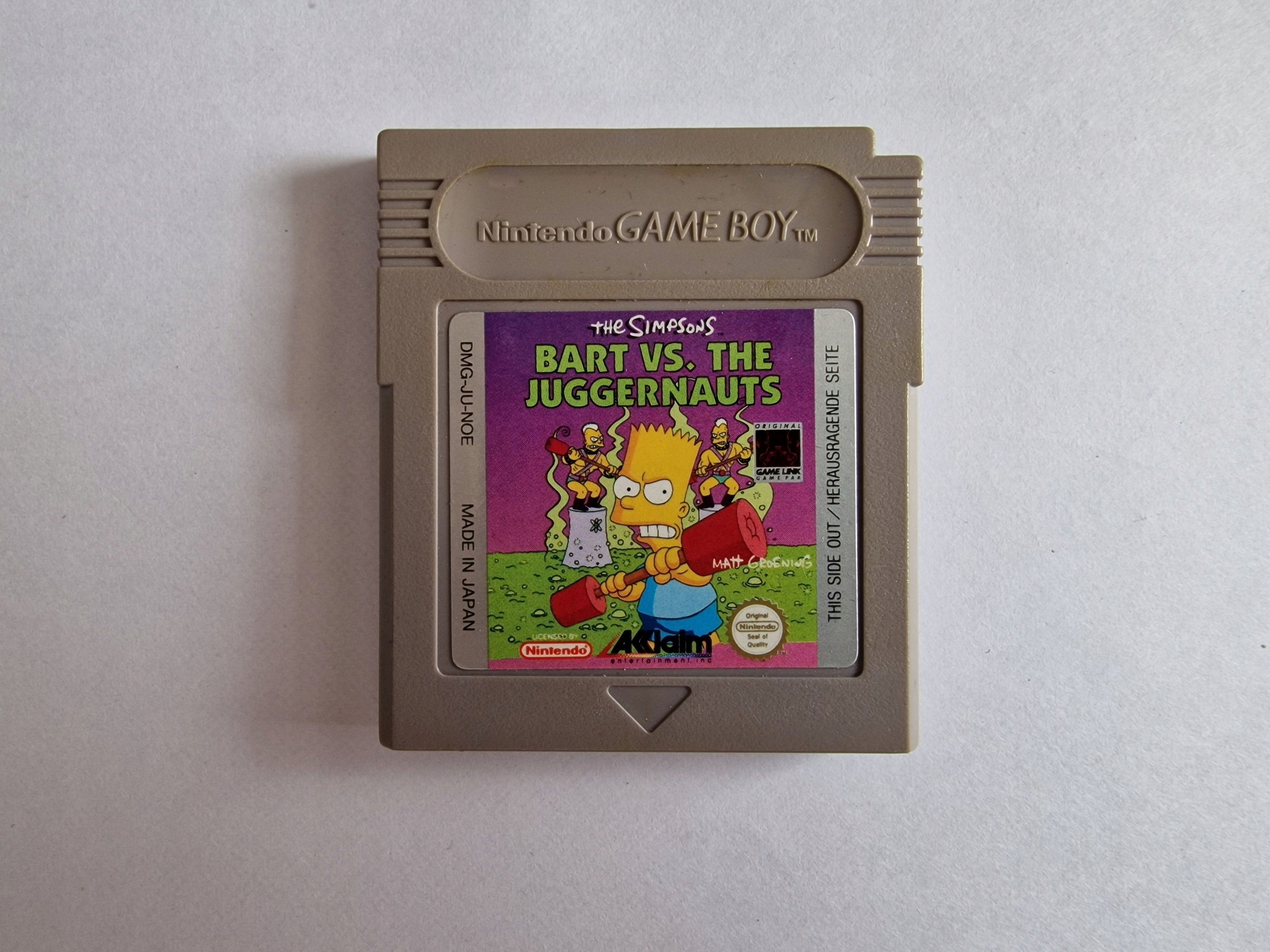 The Simpsons Bart Vs. The Juggernauts