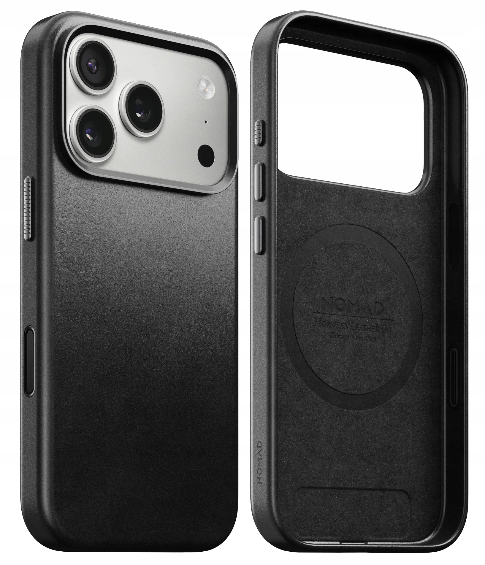 Nomad Kožený obal MagSafe Elegantné puzdro pre iPhone 17 Pro Max