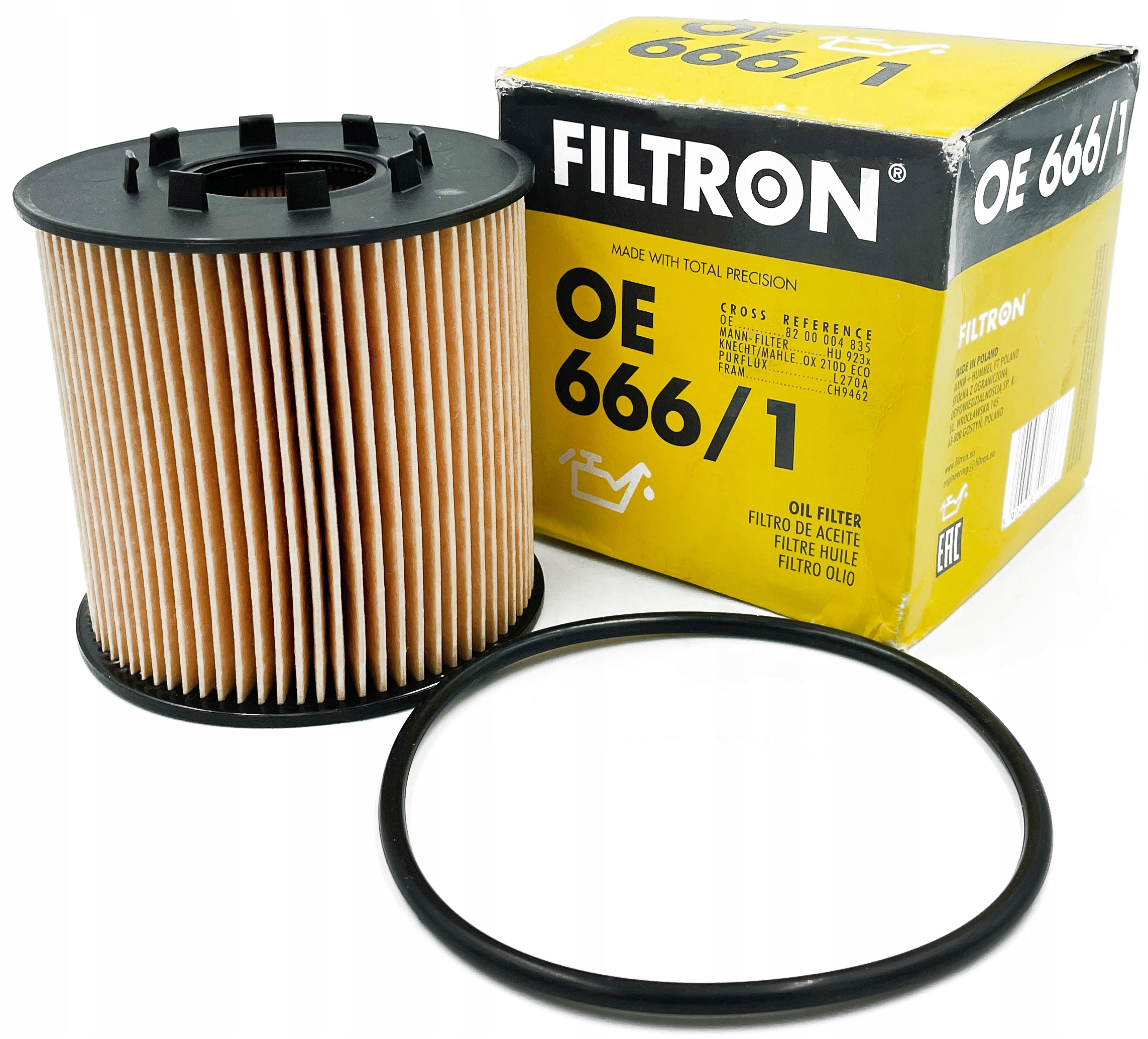 

Filtron Filtr oleju OE666/1 Opel Movano A 2.5DTI