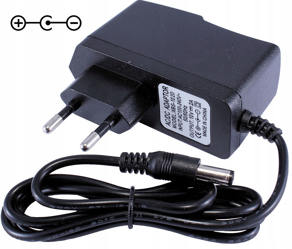 

Zasilacz 10V 2A DC 5,5x2,1mm Odwrotna Polaryzacja