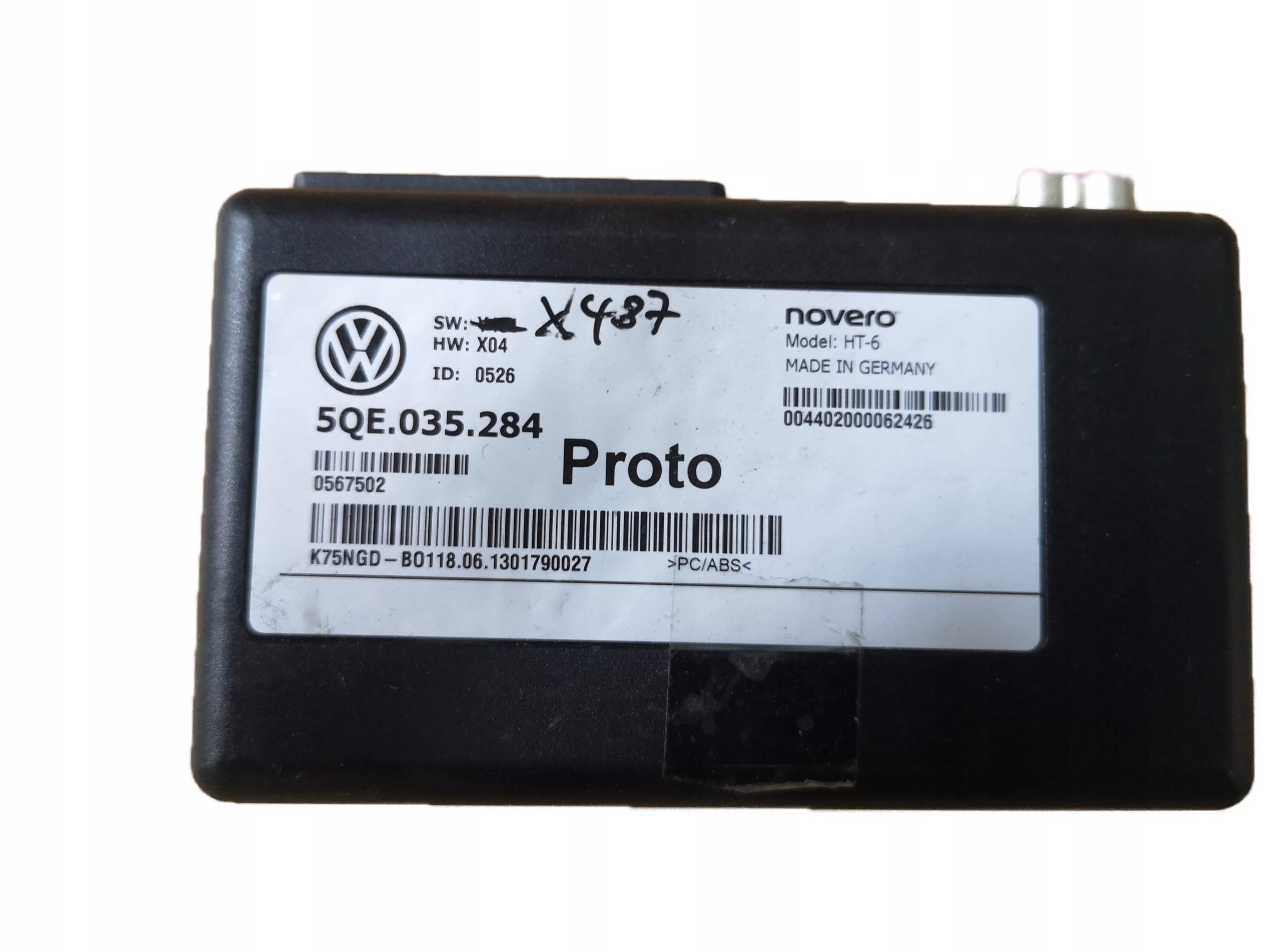 AUDI VW control unit USLUG ONLINE 5QE035284