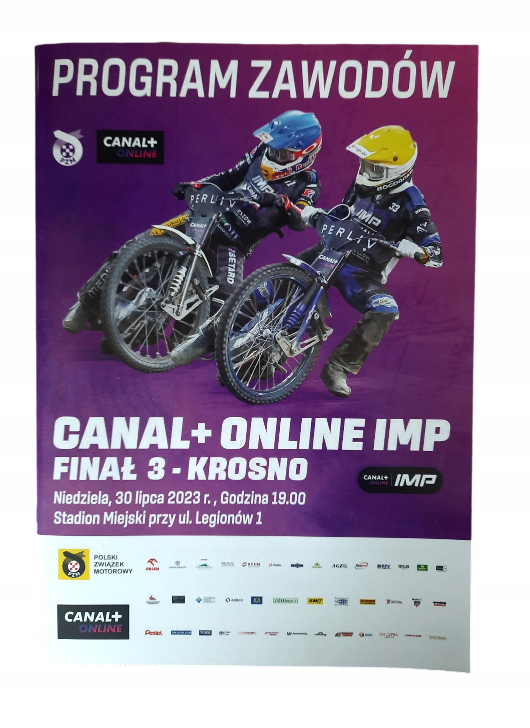 PROGRAM 3 FINAŁ IMP NA ŻUŻLU KROSNO 30-31.07.2023