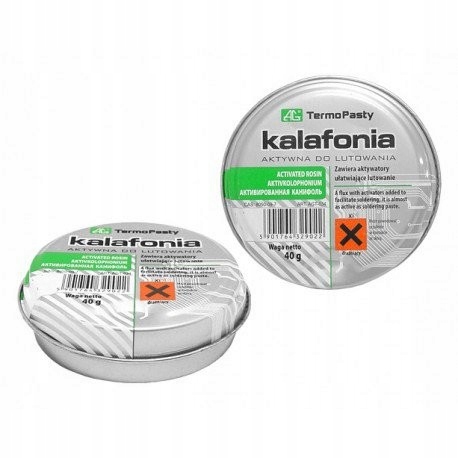 Kalafonia lutownicza do lutowania 40g