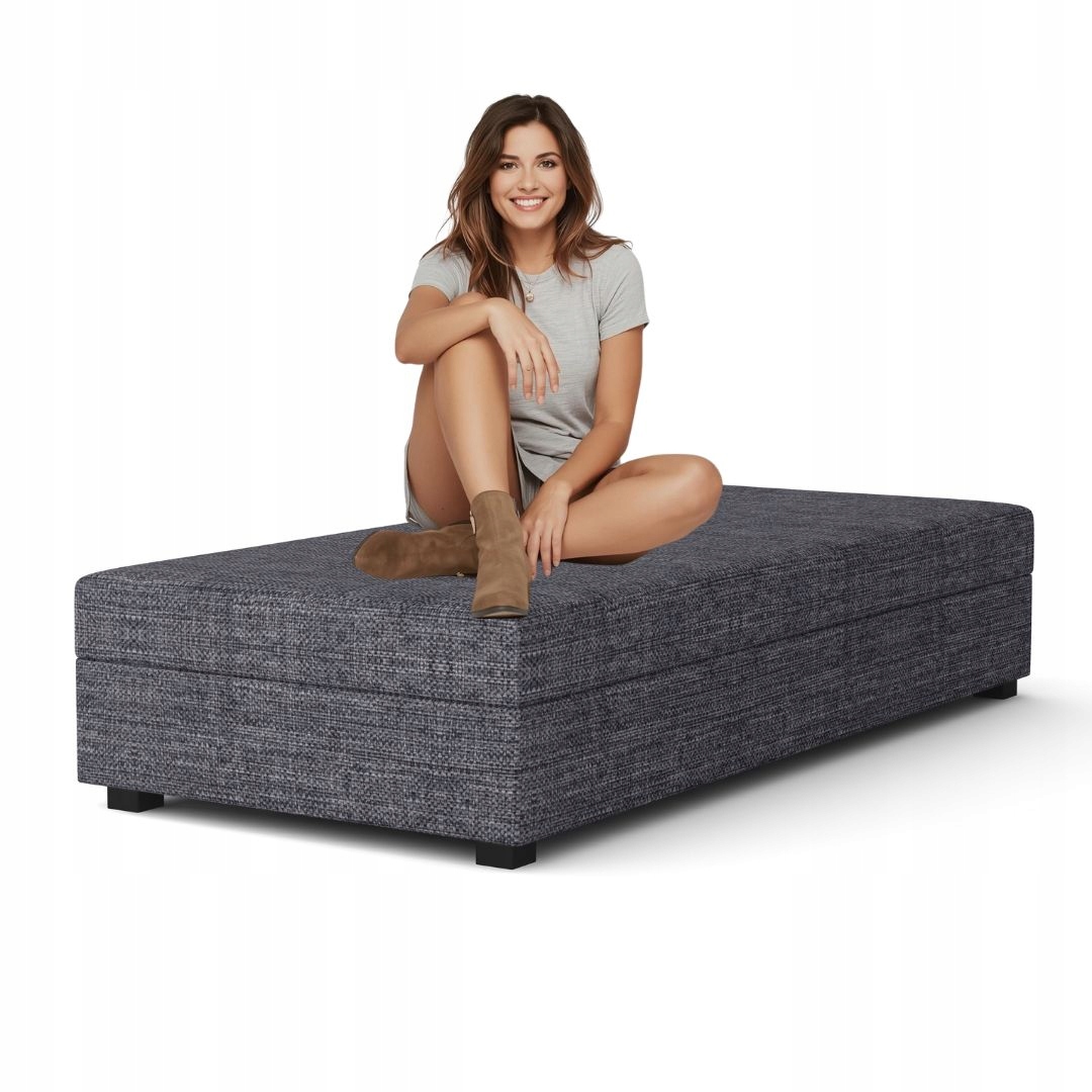 Jednolůžkový gauč s úložným prostorem Iwo 100x195