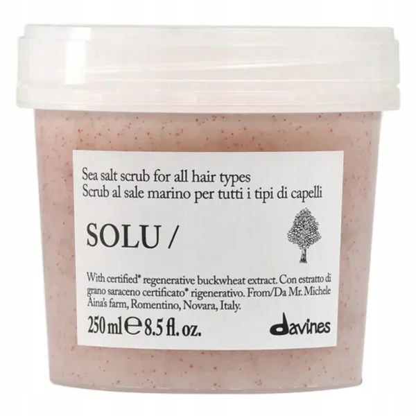 Davines Solu Čistící Peeling Na Vlasy S Mořskou Solí 250 ml