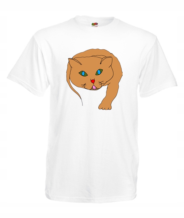 

L Koszulka Męska Koty Soft Kitty Śmieszne Wzory