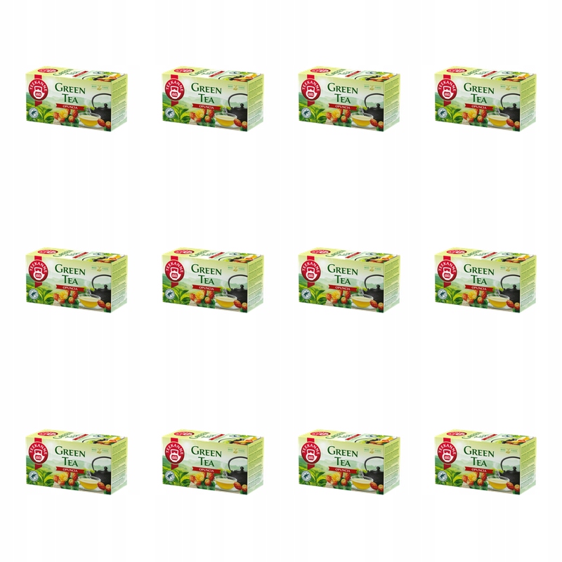Čaj Teekanne Green Tea Opuncia 20 sáčků x 1,75 g Rfa X12