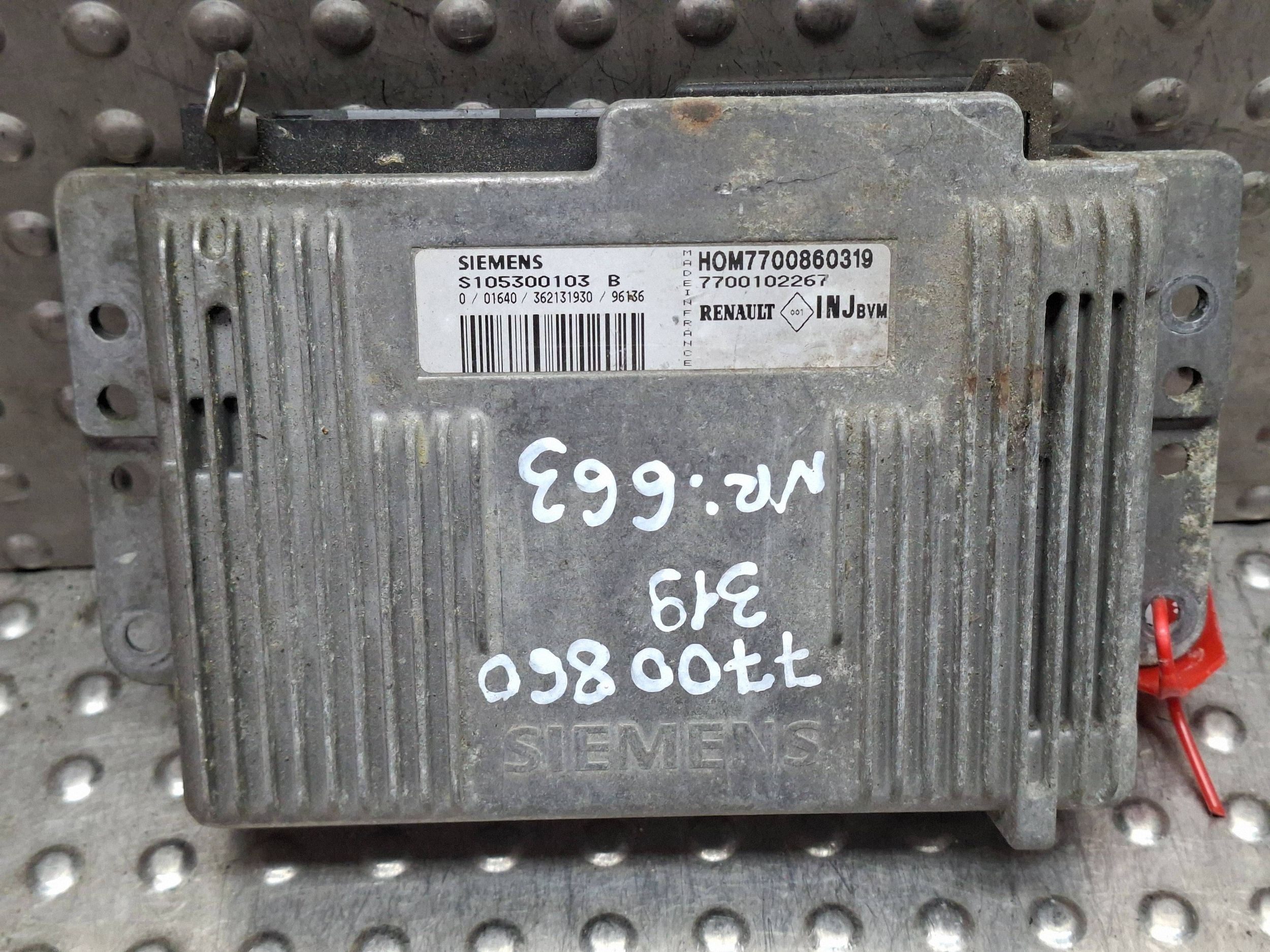 centralina motore S105300203B 7700860319 7700102267 RENAULT MEGANE e 1.6 e
