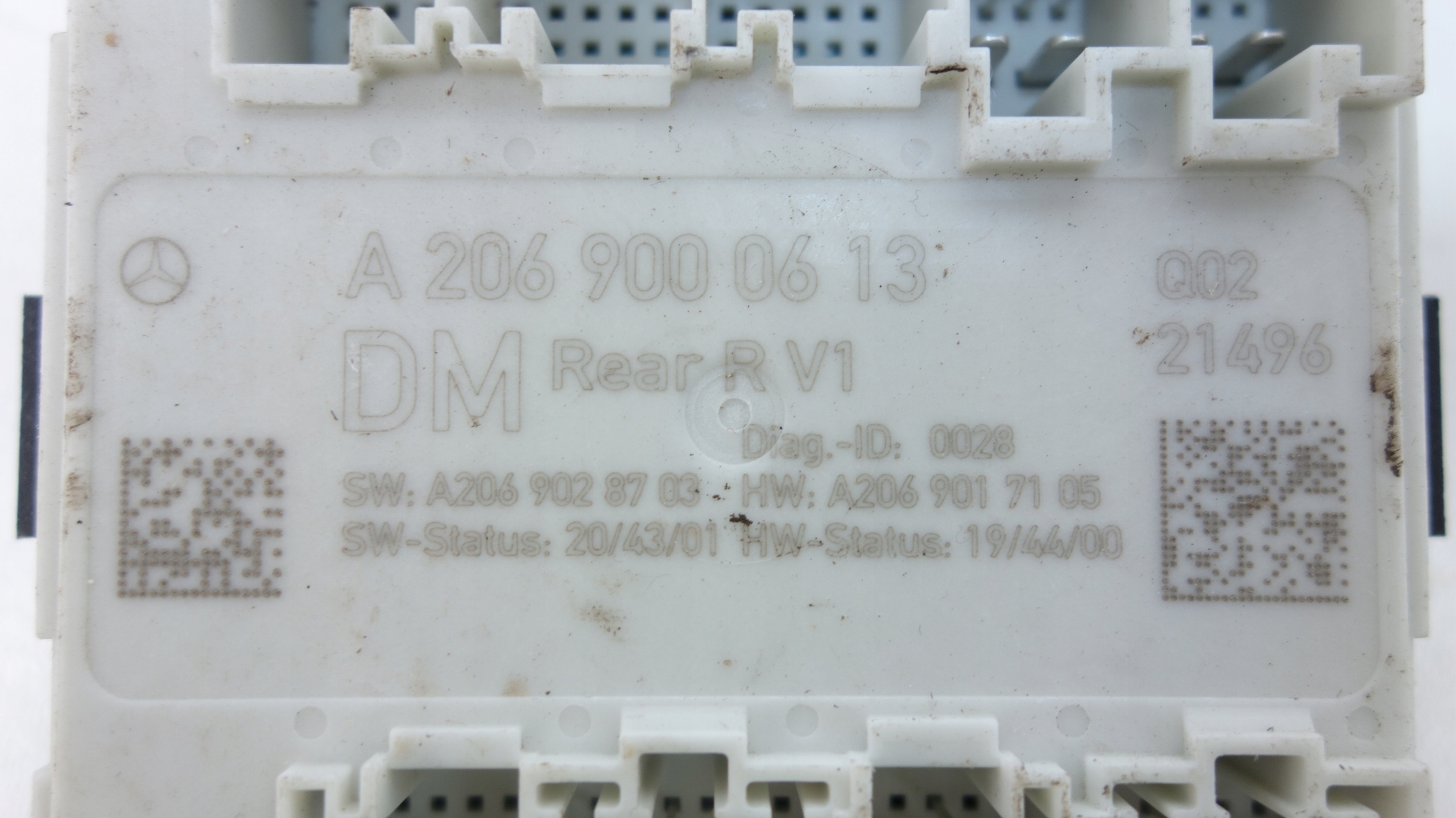 module control unit KOMFORTU door MERCEDES C W206 21- A2069000613