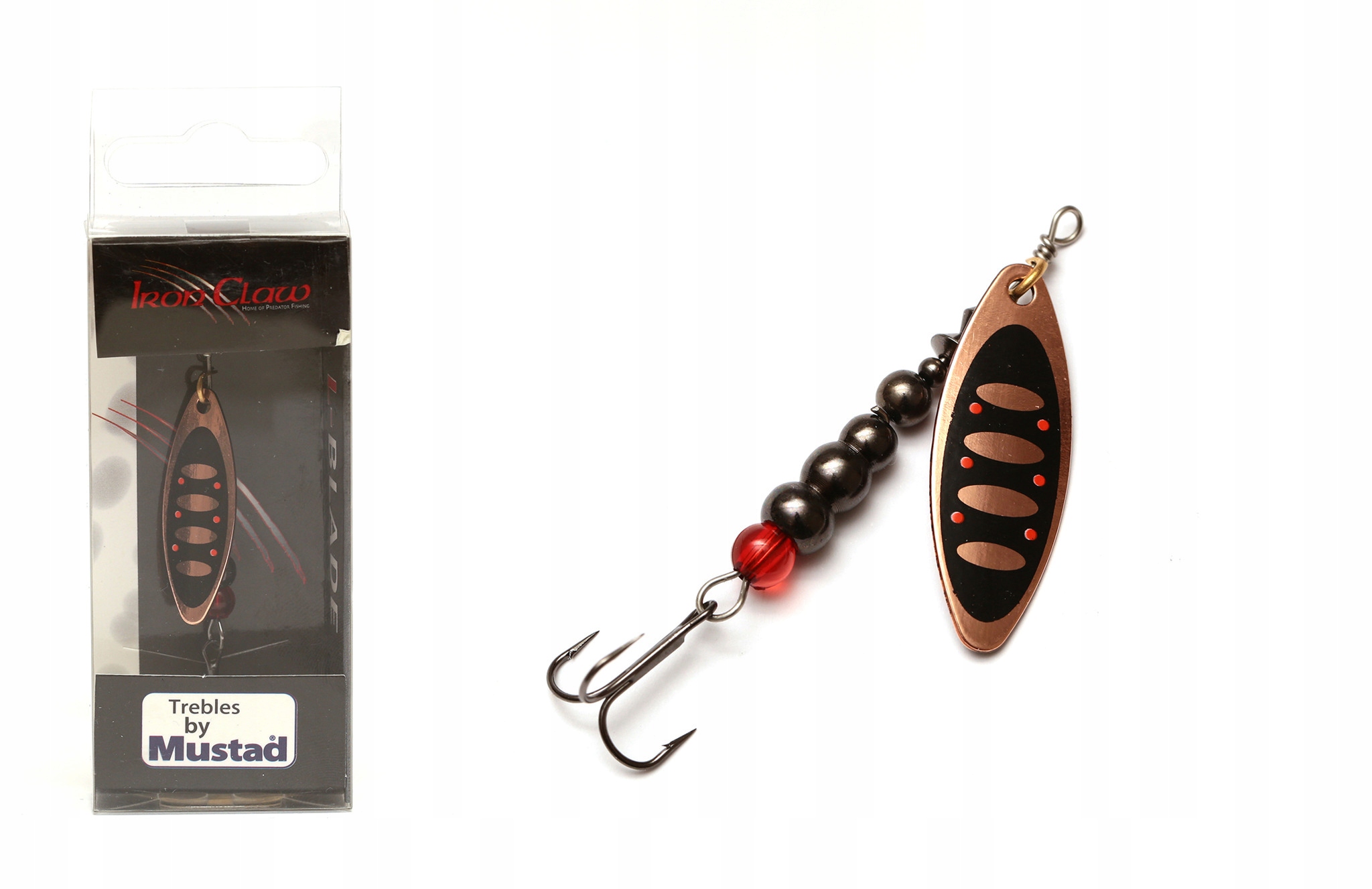 Obrotówka Long Iron Claw L-blade CB-8,0 g