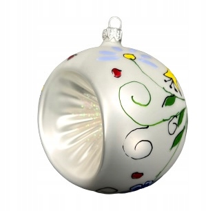 

Bombka choinkowa kaszubska z reflektorem 10