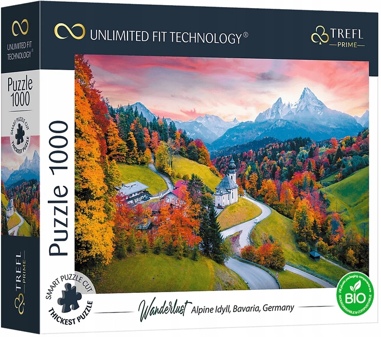 

Trefl Puzzle 1000 El U Podnóża Alp Bawaria 10703