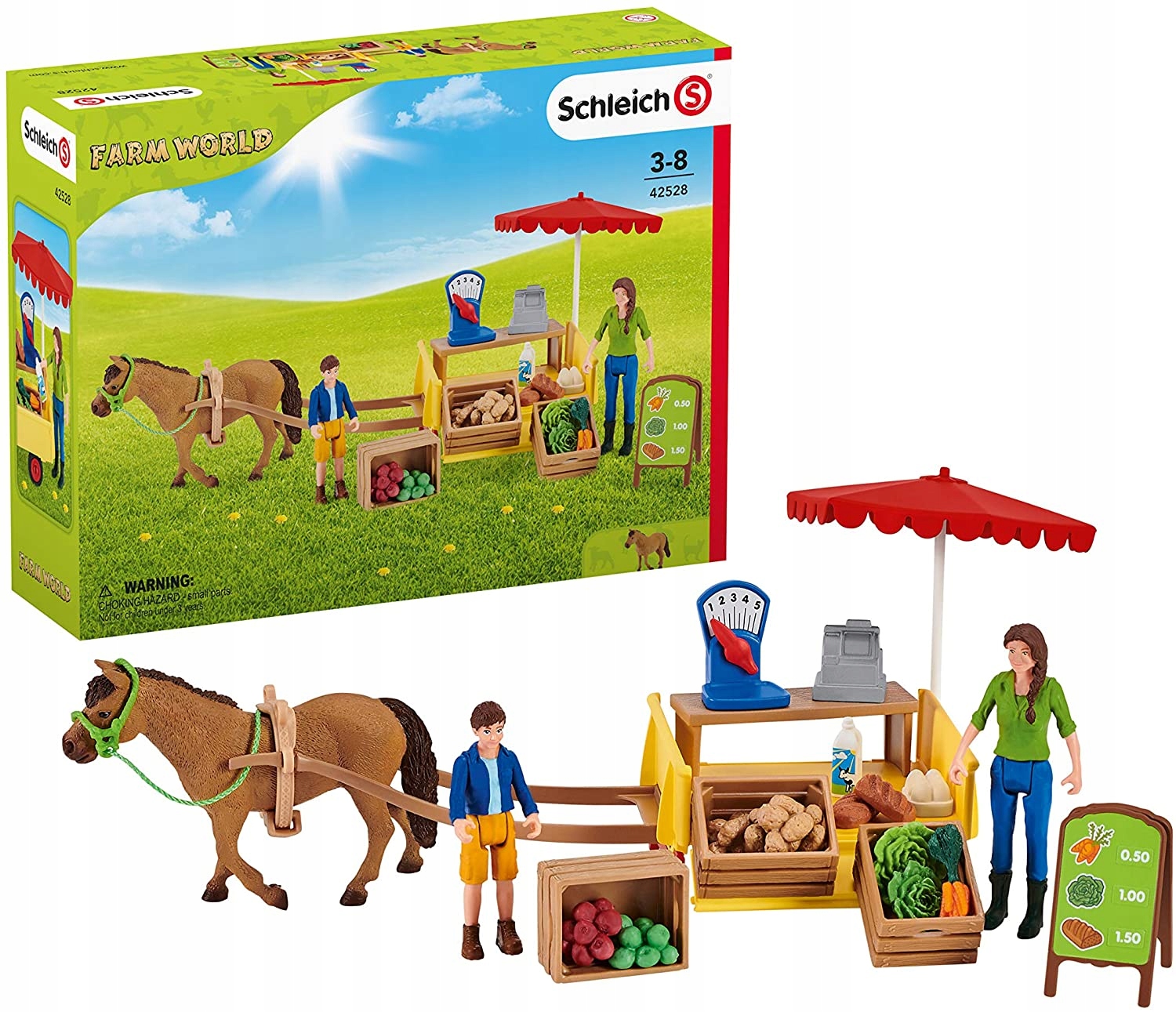 

Schleich Mobilny Stragan 42528