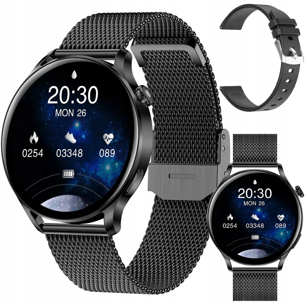 

Smartwatch zegarek męski Artnico AK37 Pro czarny