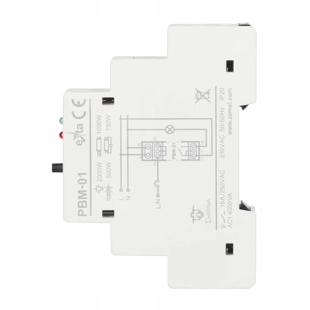 Przekaźnik bistabilny PBM-01 Exta Zamel Rodzaj przekaźnik