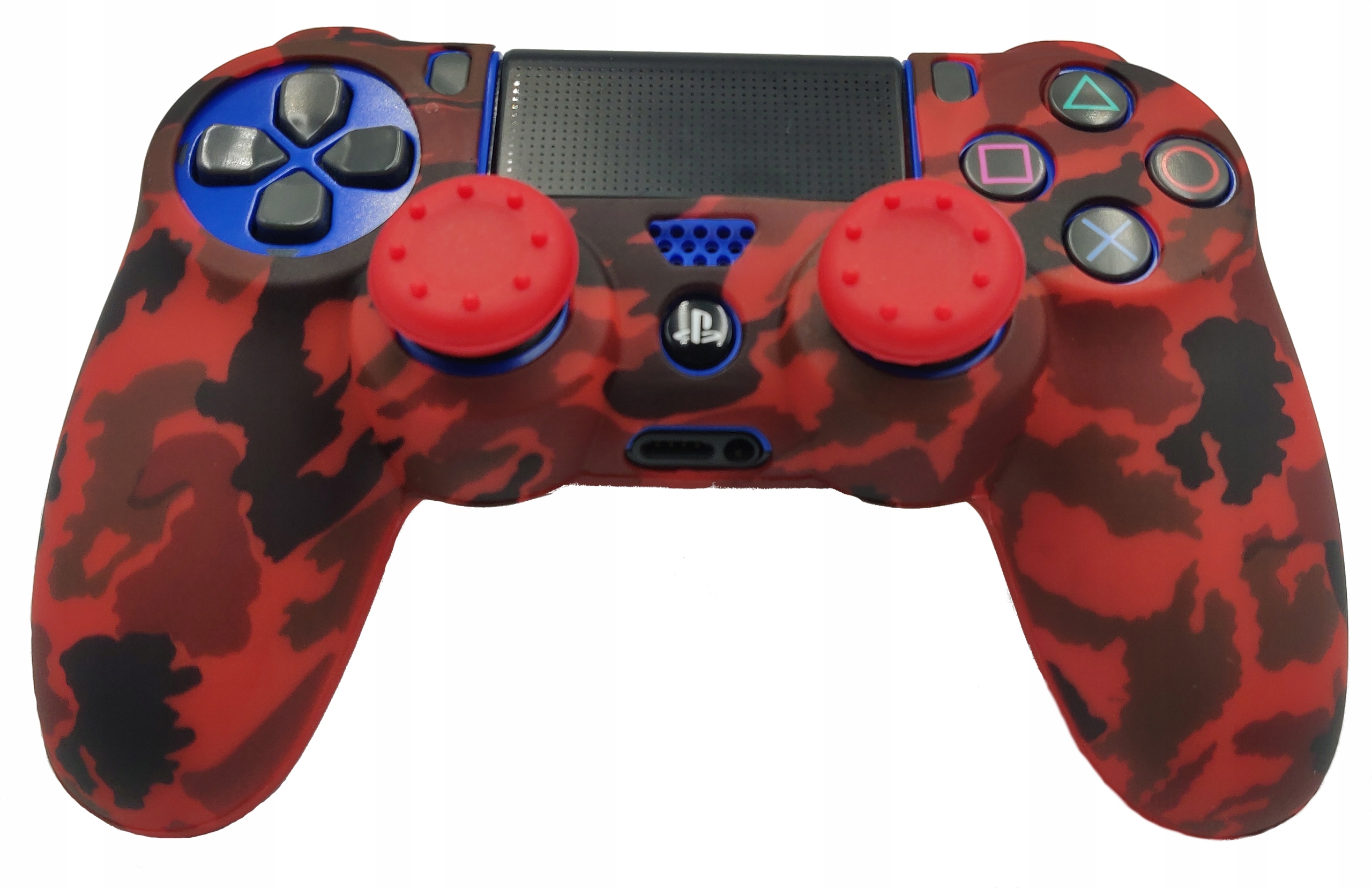 

Etui Silikon Osłona Pokrowiec Na Pada PS4 +2 Gripy