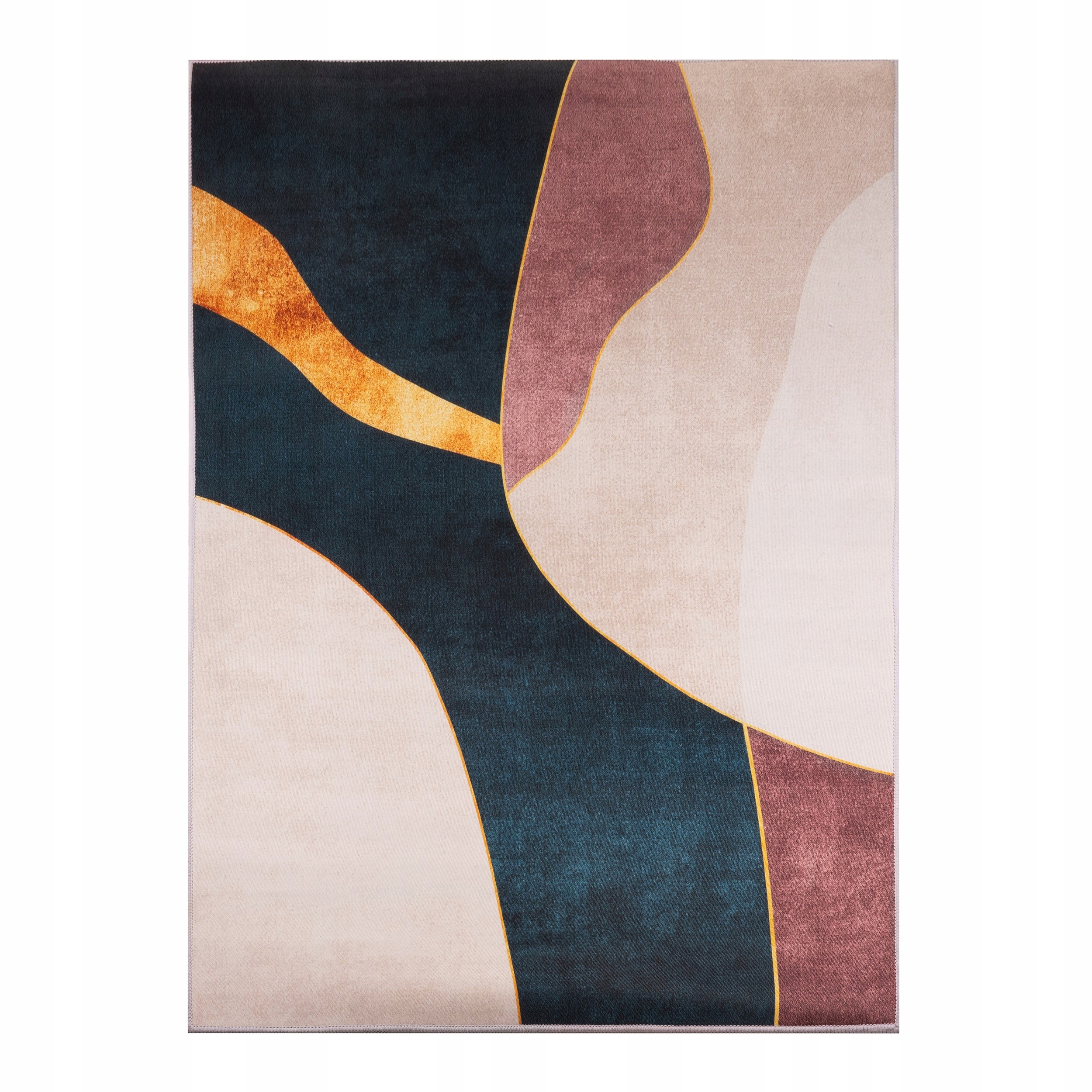 Koberec 200X300 Béžový Zelený Do Obývačky Moderný Protišmykový Bcf