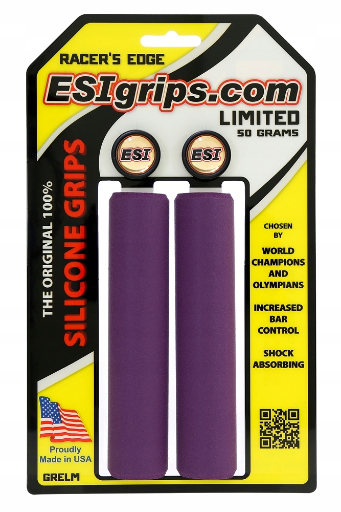 

Esi Grips chwyty Racer's Edge fioletowe