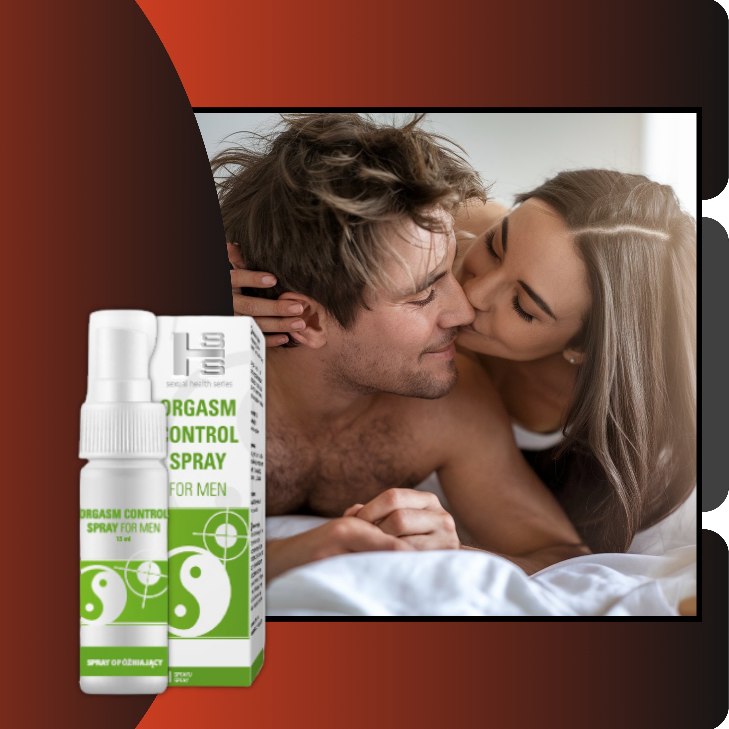 Premature Ejaculation LONGER SEX ORGASM CONTROL Extension Spray 15ml Orgasm Control Series