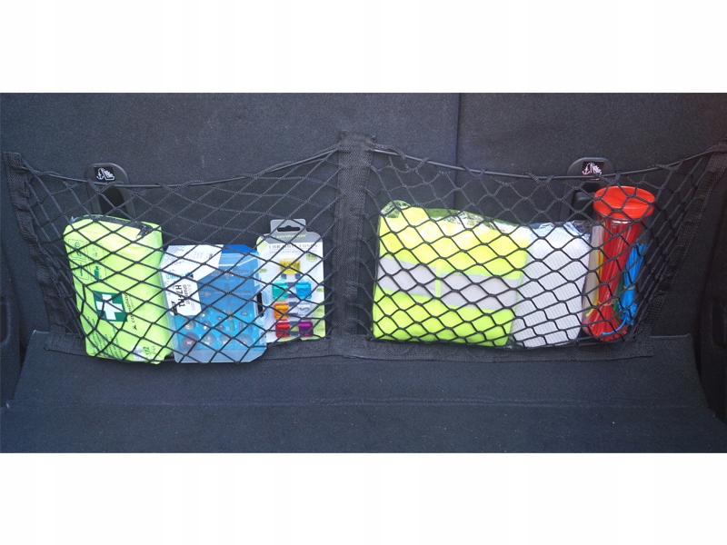 KIESZEŃ, SITAKA MOCOWANA NA RZEPY DO BAGAŻNIKA Rodzaj siatki