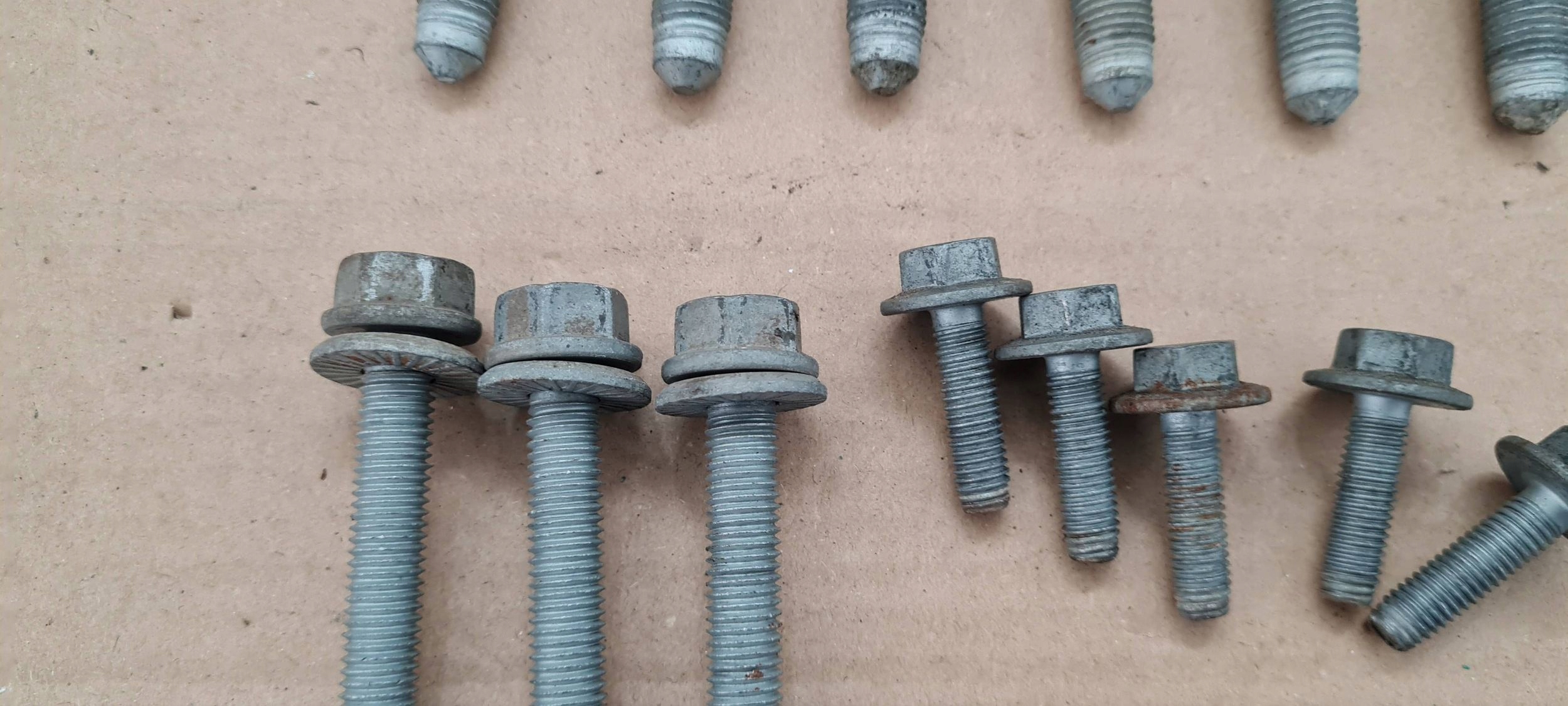 A6 C8 4K screws screw springing front SANEK axle beam siders A7 4K