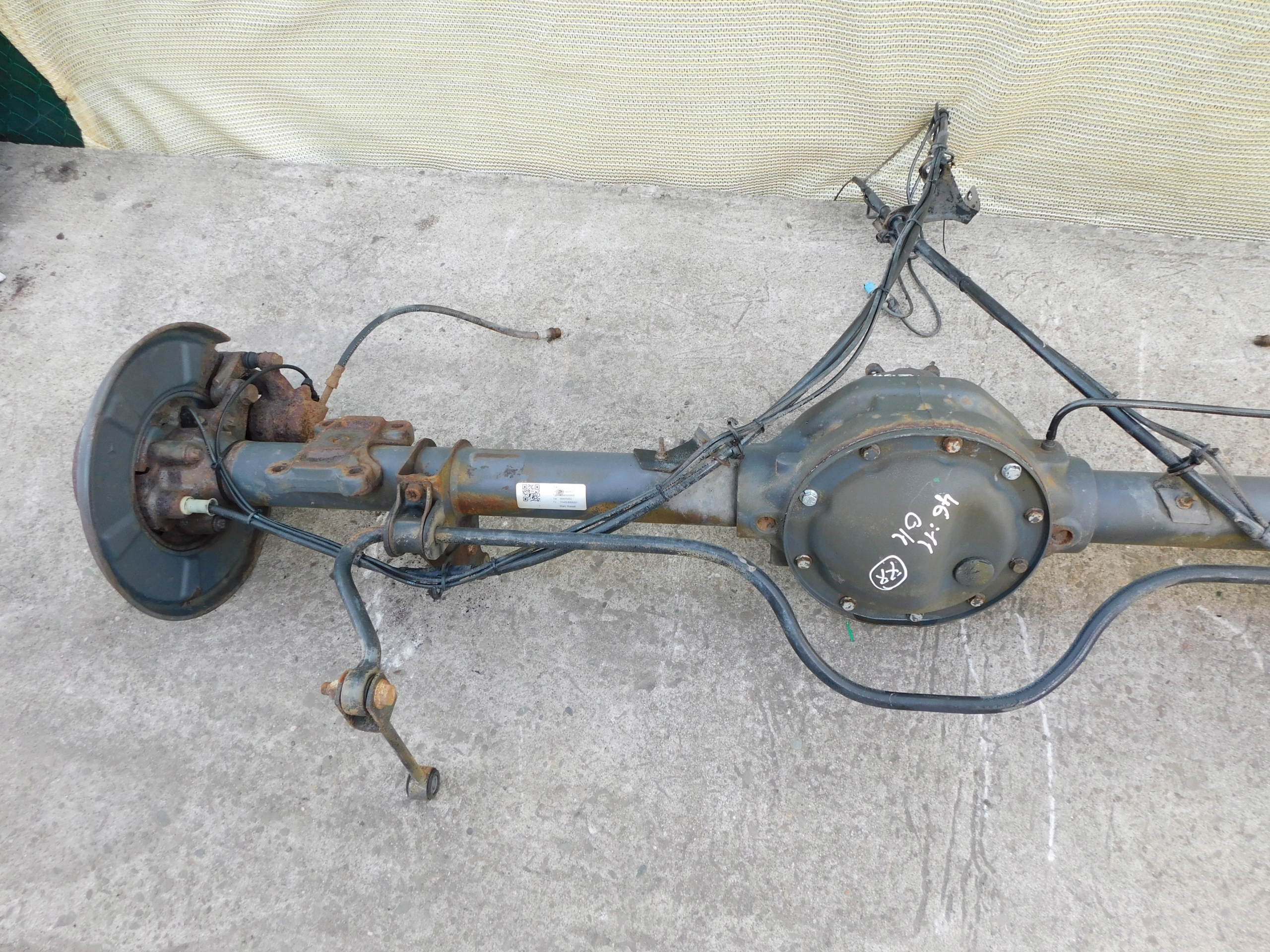 Sprinter 906 VW Crafter diff differential rear part 46:11 SPRAWNY CICHY A9063500800 OEM