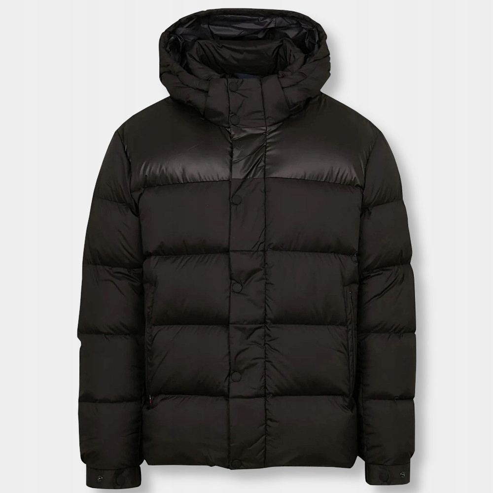 Pánská zimní péřová bunda černá Tommy Hilfiger M