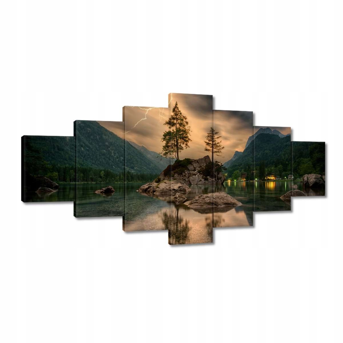 Obrazy 210x100 Horská krása Krajina