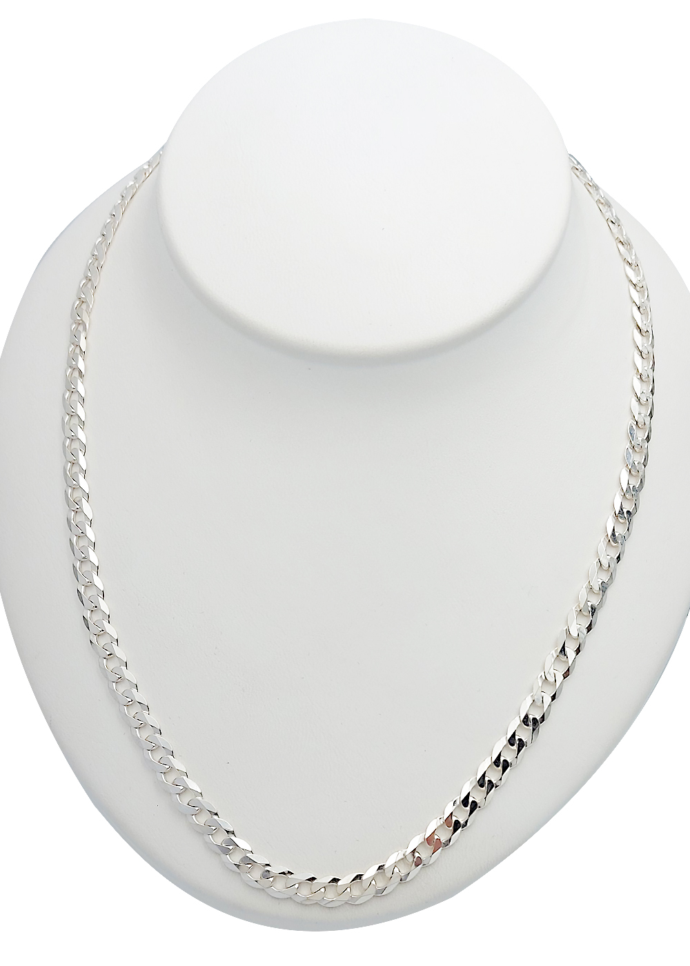 Tlustý Řetěz Stříbrný Řetízek Pánský Stříbro ryzosti 925 6mm/60cm Pancr