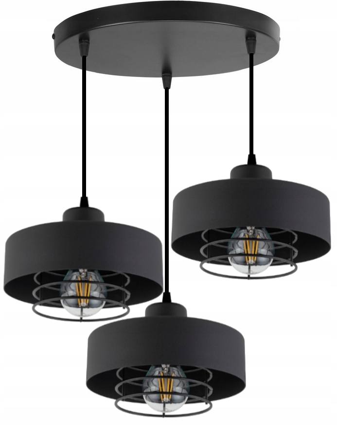 

Lampa Sufitowa Wisząca Edison Led Loft