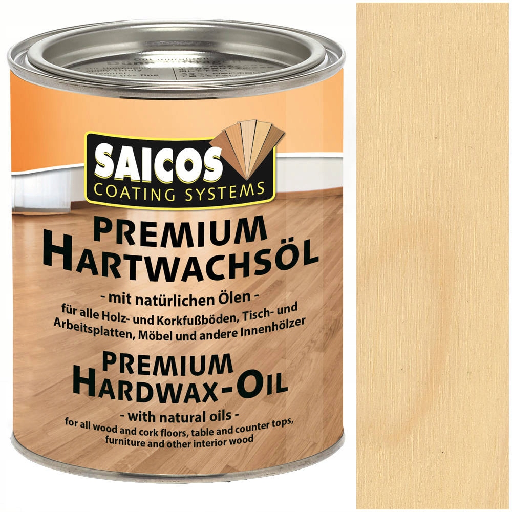 Saicos tvrdý olejový vosk Vysoký Lesk 3035 2,5L