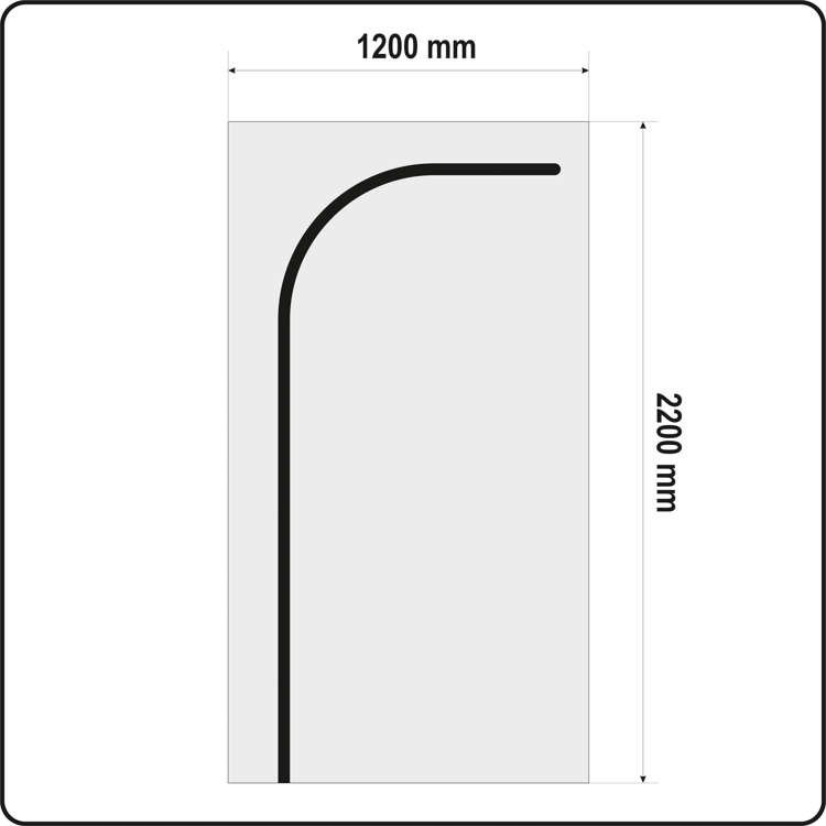 DRZWI PRZECIWPYŁOWE FOLIOWE REMONT TYP L 220x120 Marka Yato