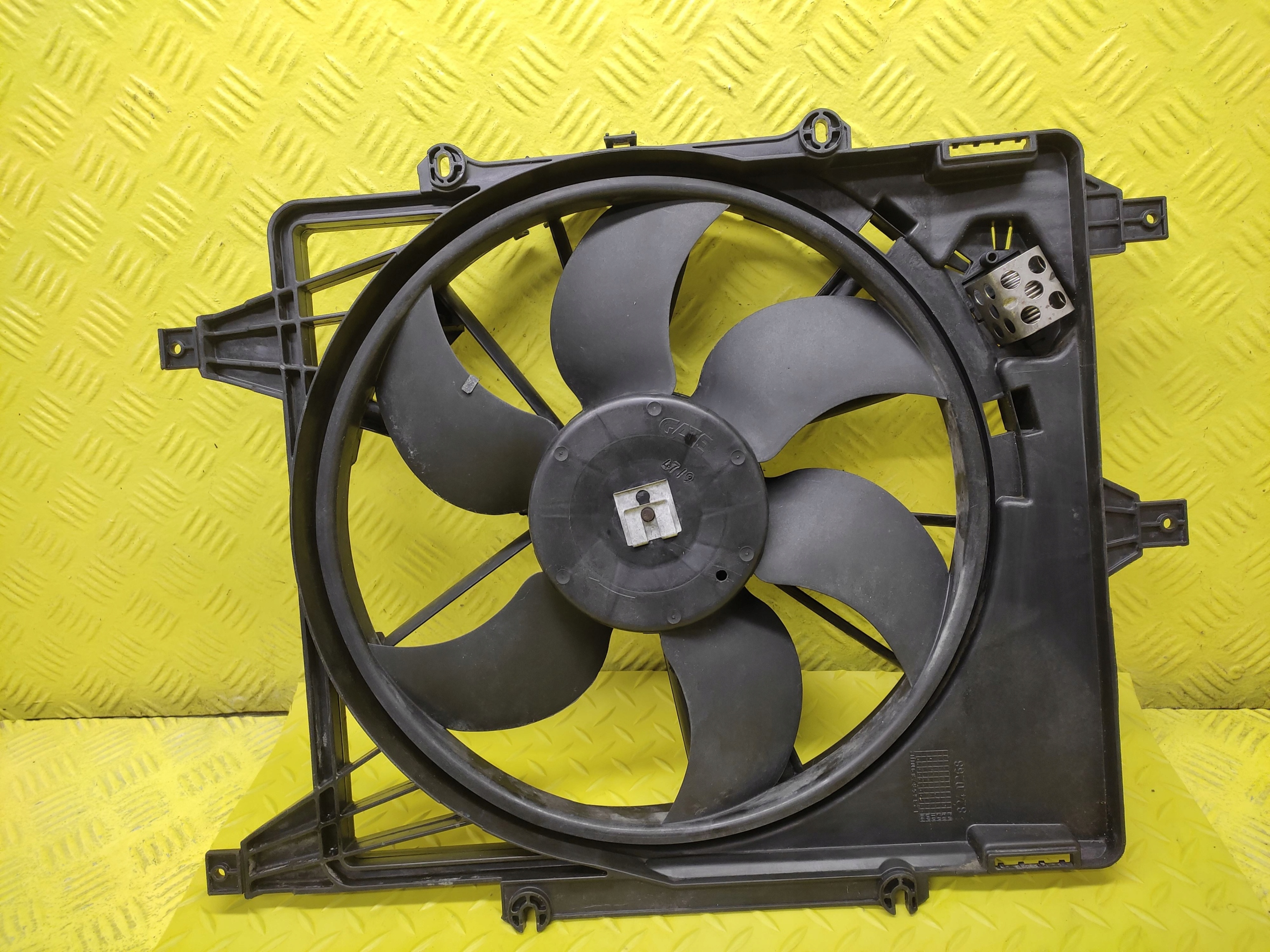 RENAULT CLIO II 1.9 D ventilátor chladiče