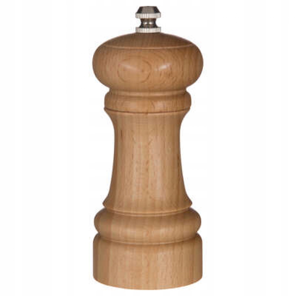 

Młynek Ręczny Do Pieprzu , Soli , Ziół Drewniany