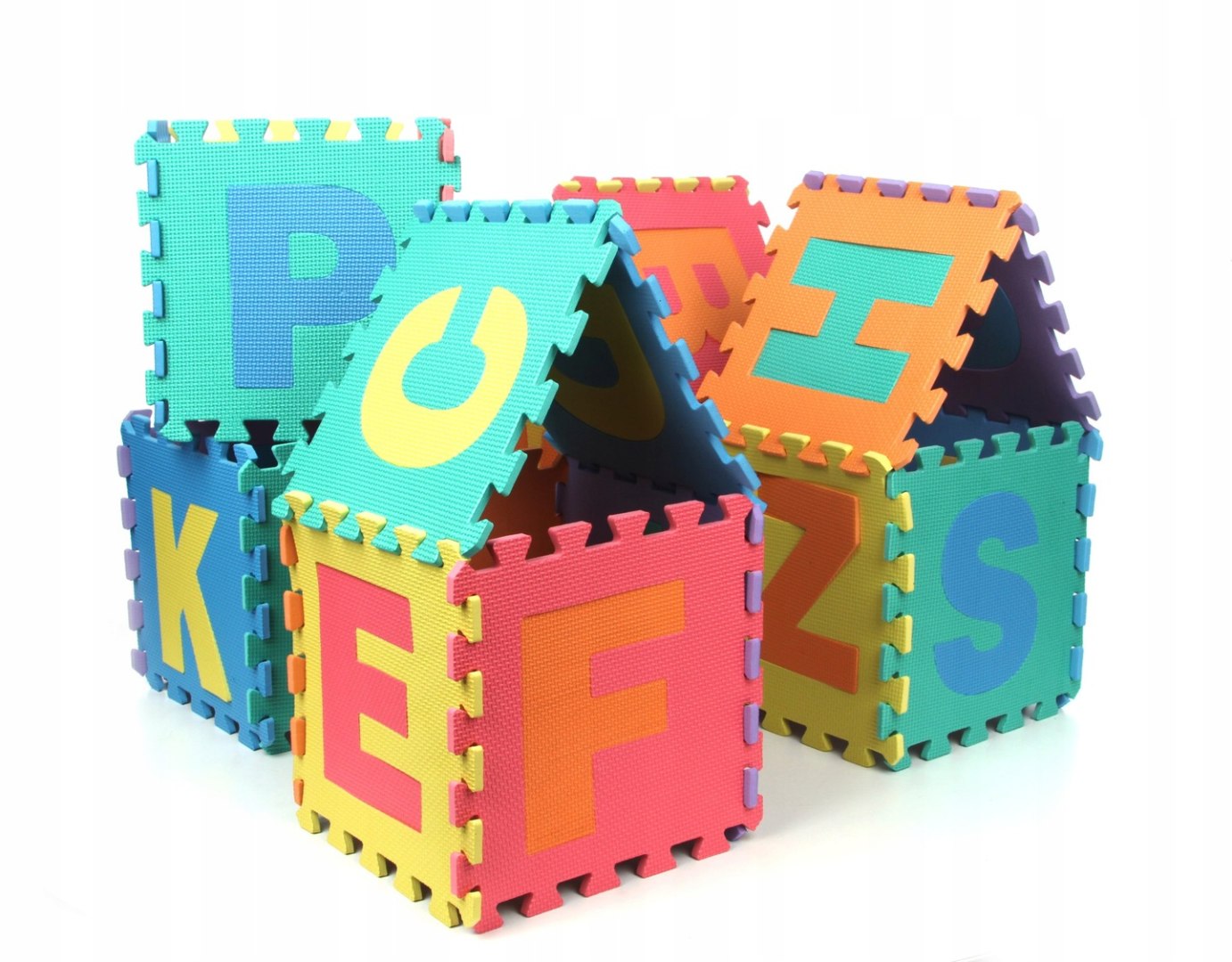 36el. Duże super puzzle piankowe plus torba 2709 Kod producenta 2709