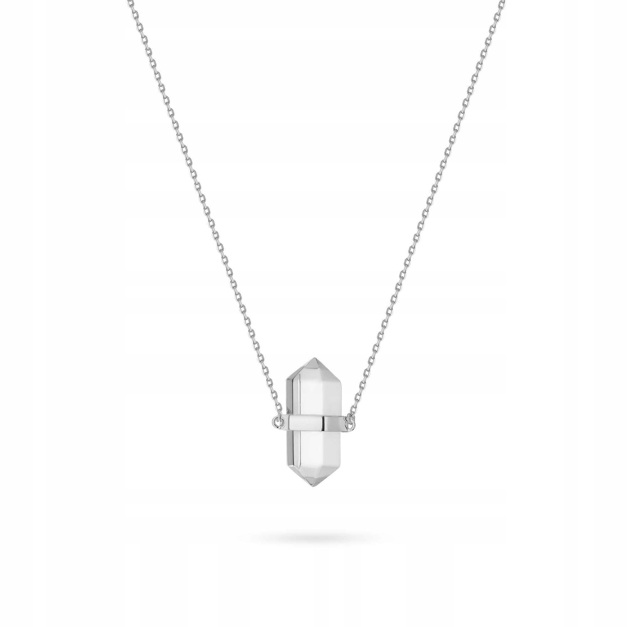 Stříbrný Náhrdelník ryzost 925 s horským krystalem