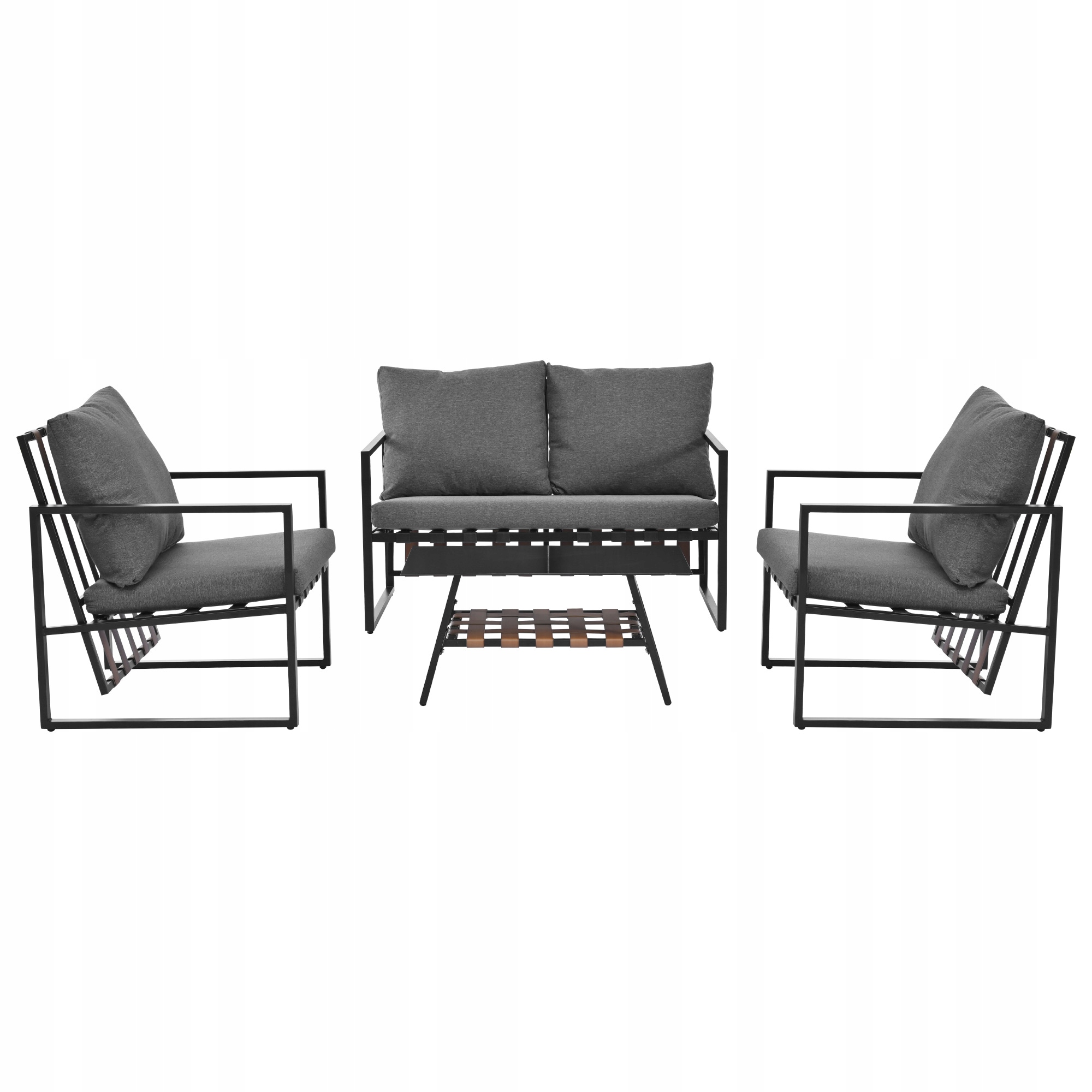 zahradní nábytek, sada 4 osob, pohovka konferenční stolek pro balkonovou zahradu