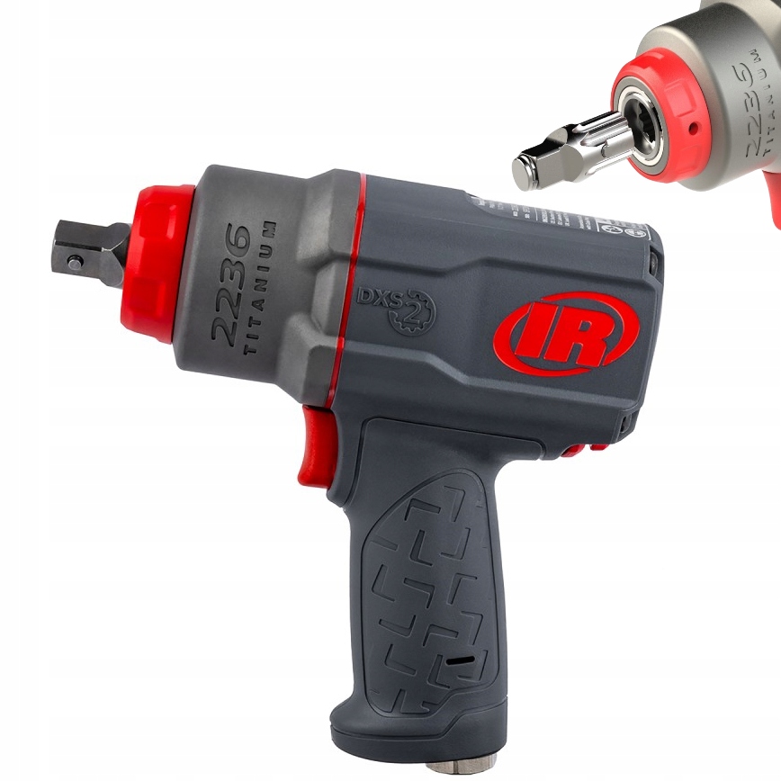 PNEUM KLUCZ UDAROWY INGERSOLL RAND 2236 QTIMAX 1/2 Z WYMIENNYMI WRZECIONAMI