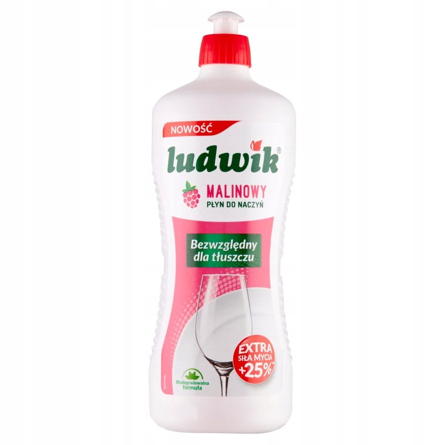

Ludwik Płyn Do Naczyń 900G Malinowy