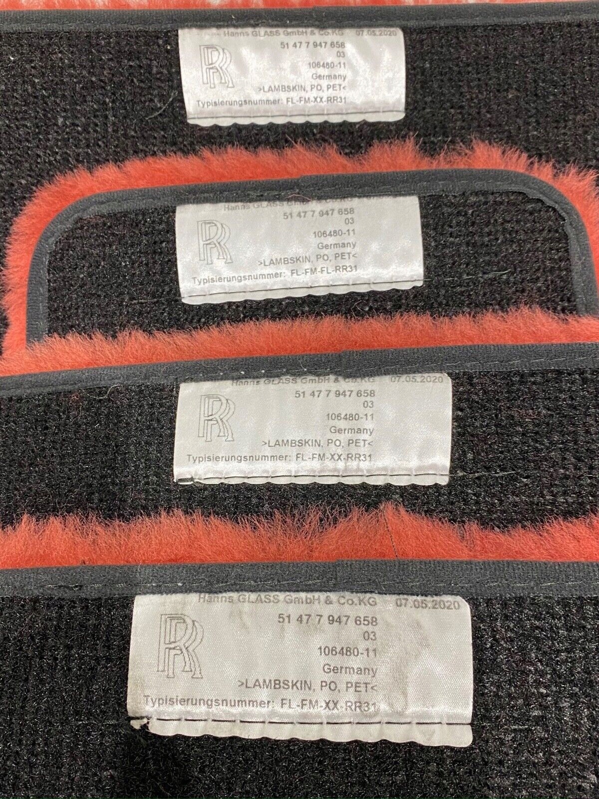 ROLLS ROYCE CULLINAN mats, floor mats original